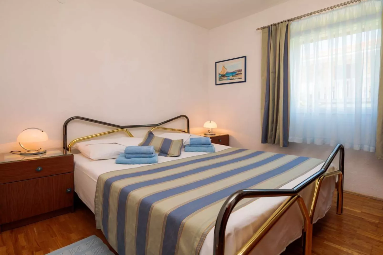 Apartment Oaza - Three Bedroom Apartment with Terrace and Sea View - Schlafzimmer