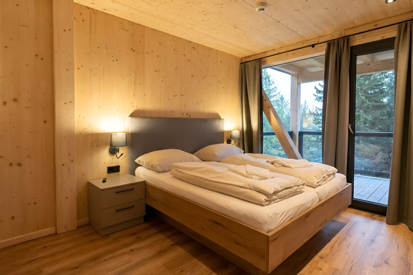 Naturchalets Turracher Höhe 31 - Chambre