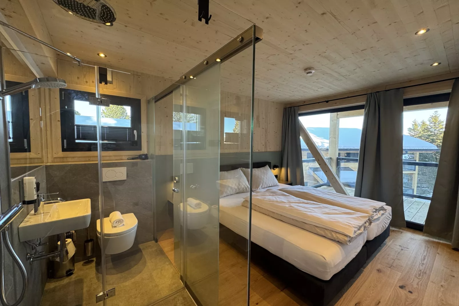 Naturchalets Turracher Höhe 53 - Chambre