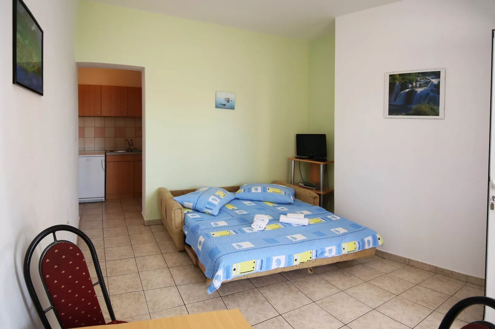 Apartments & Rooms Villa Petra - One Bedroom Apartment with Terrace 1 - Bedroom