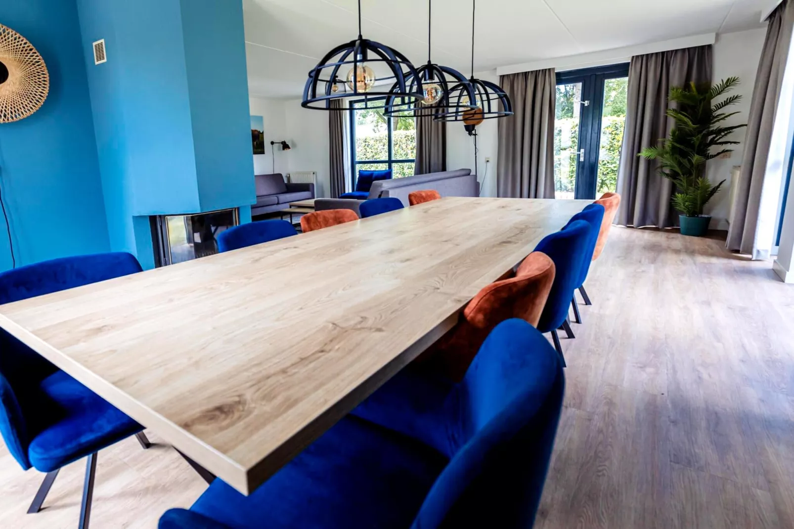 8 - Persons Family bungalow - Esszimmer