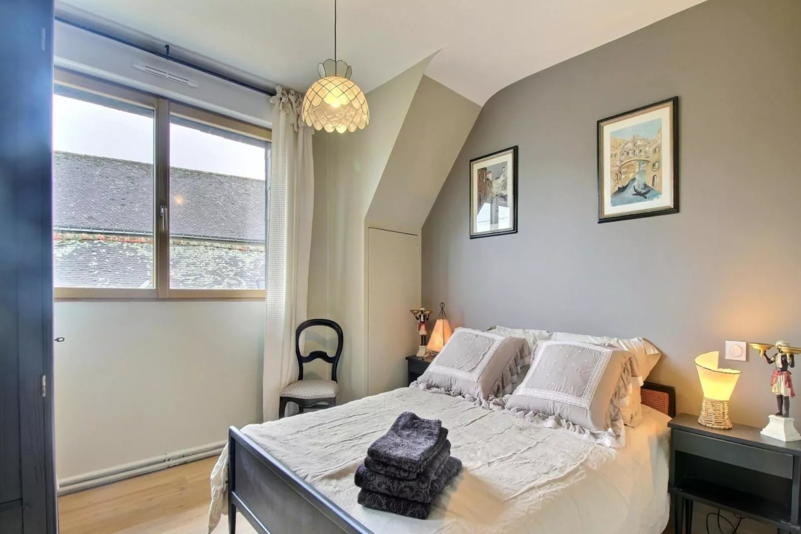 Joli Gite de vacances à Neulliac - Chambre