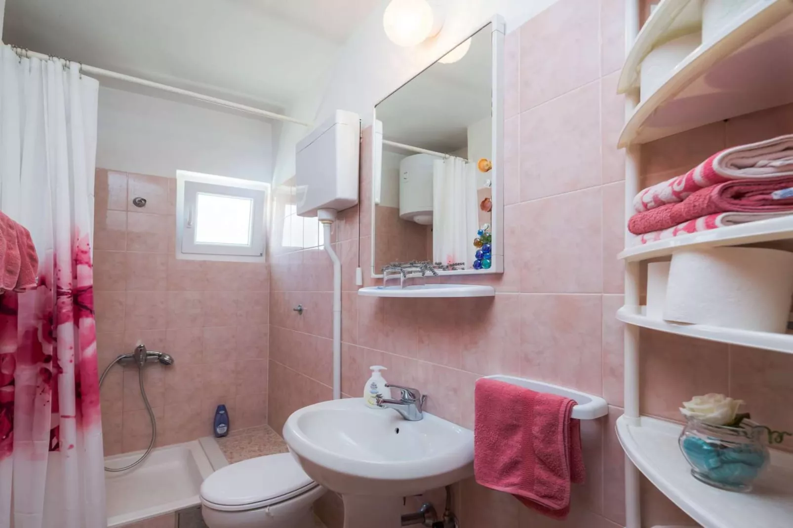 Apartment Oaza - Three Bedroom Apartment with Terrace and Sea View - Badezimmer