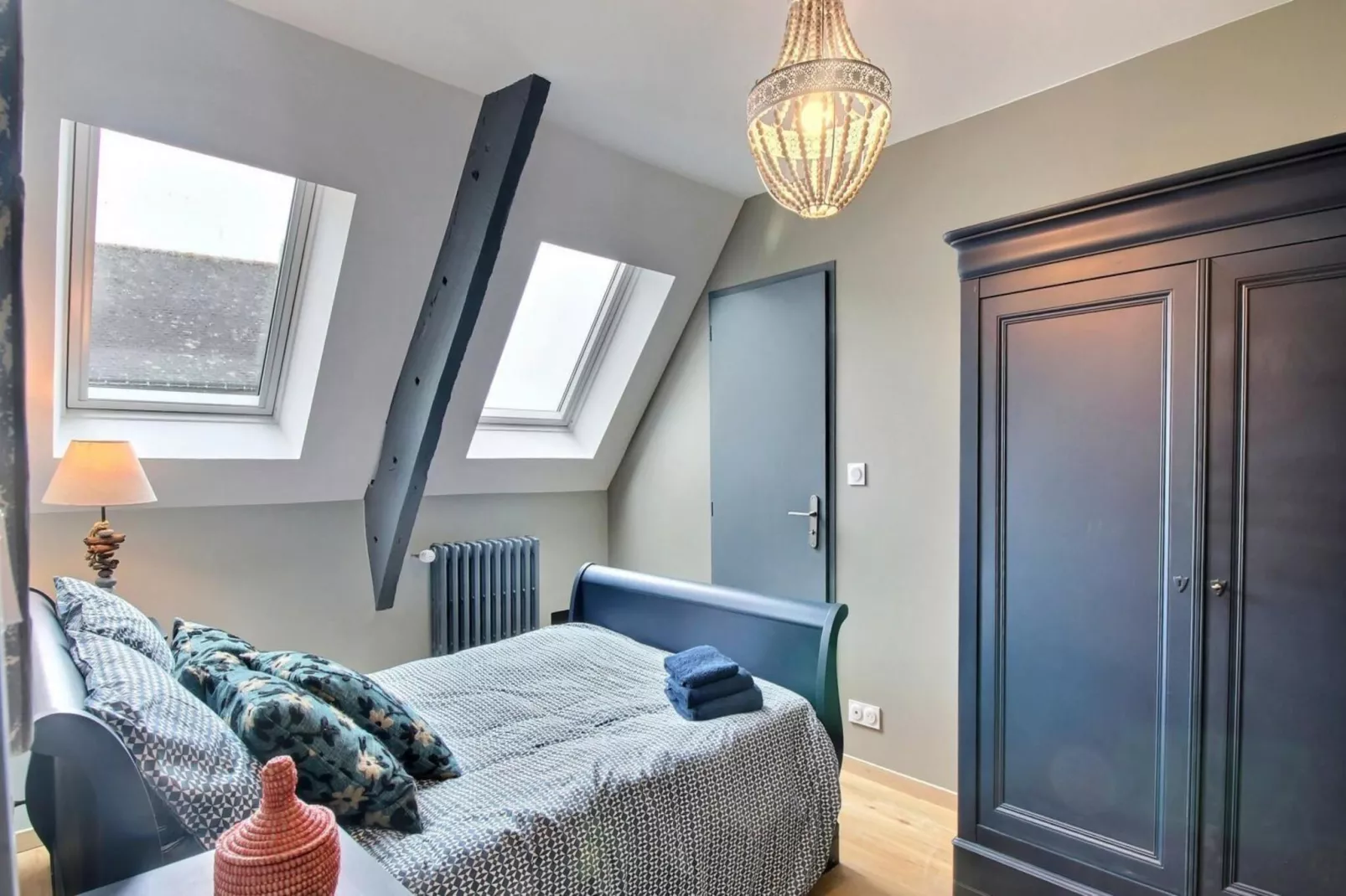 Joli Gite de vacances à Neulliac - Chambre