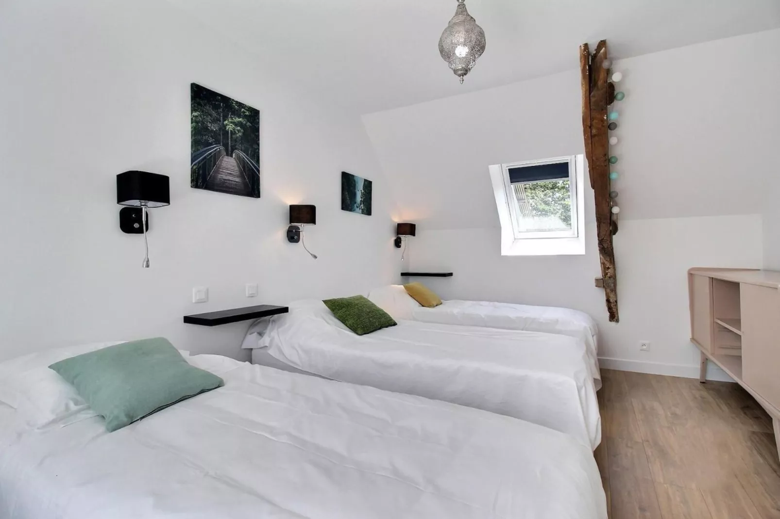 Joli Gite de vacances à Neulliac - Bedroom