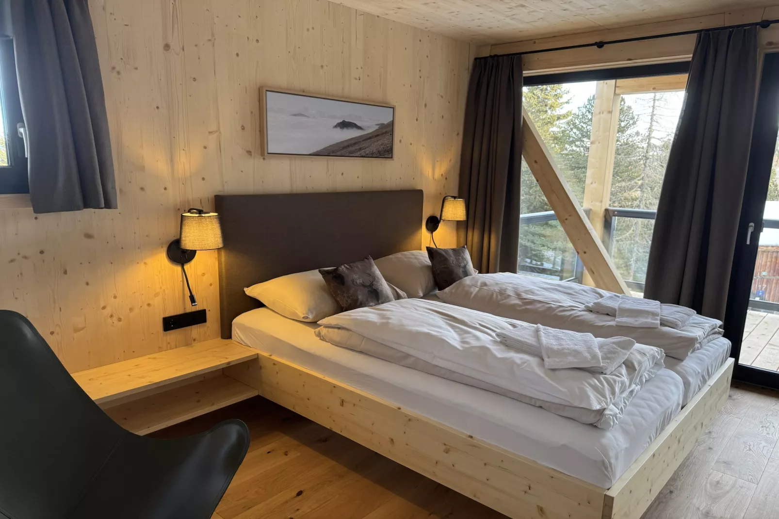 Naturchalets Turracher Höhe 51 - Chambre