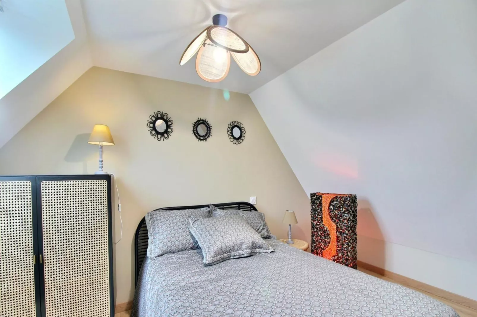 Joli Gite de vacances à Neulliac - Bedroom