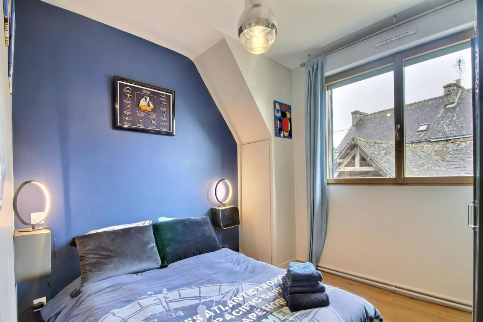 Joli Gite de vacances à Neulliac - Chambre