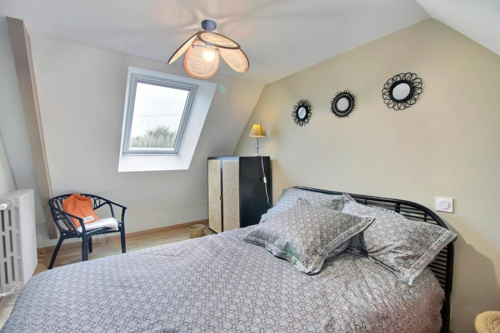 Joli Gite de vacances à Neulliac - Bedroom