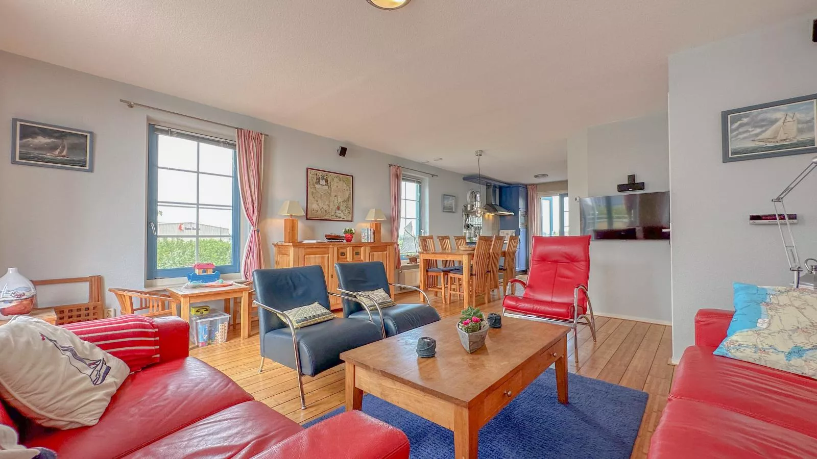 Aquamarijn-Living room