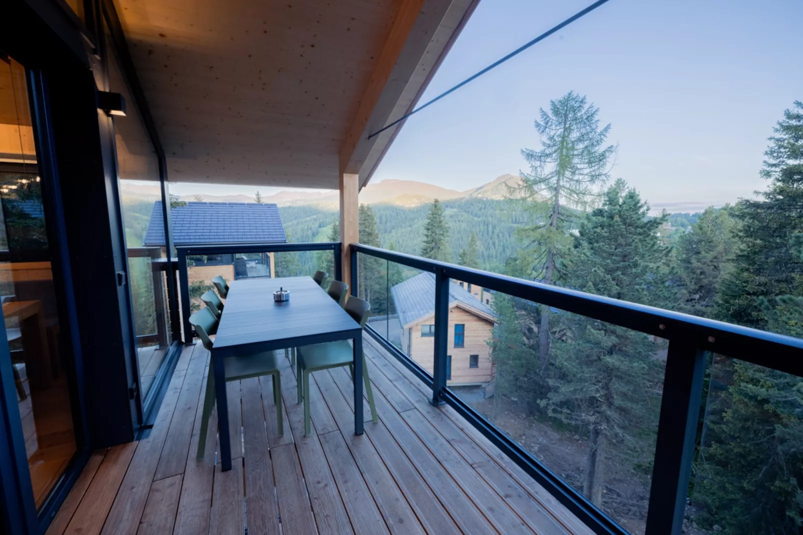 Naturchalets Turracher Höhe 30 - Terrasse/Balkon