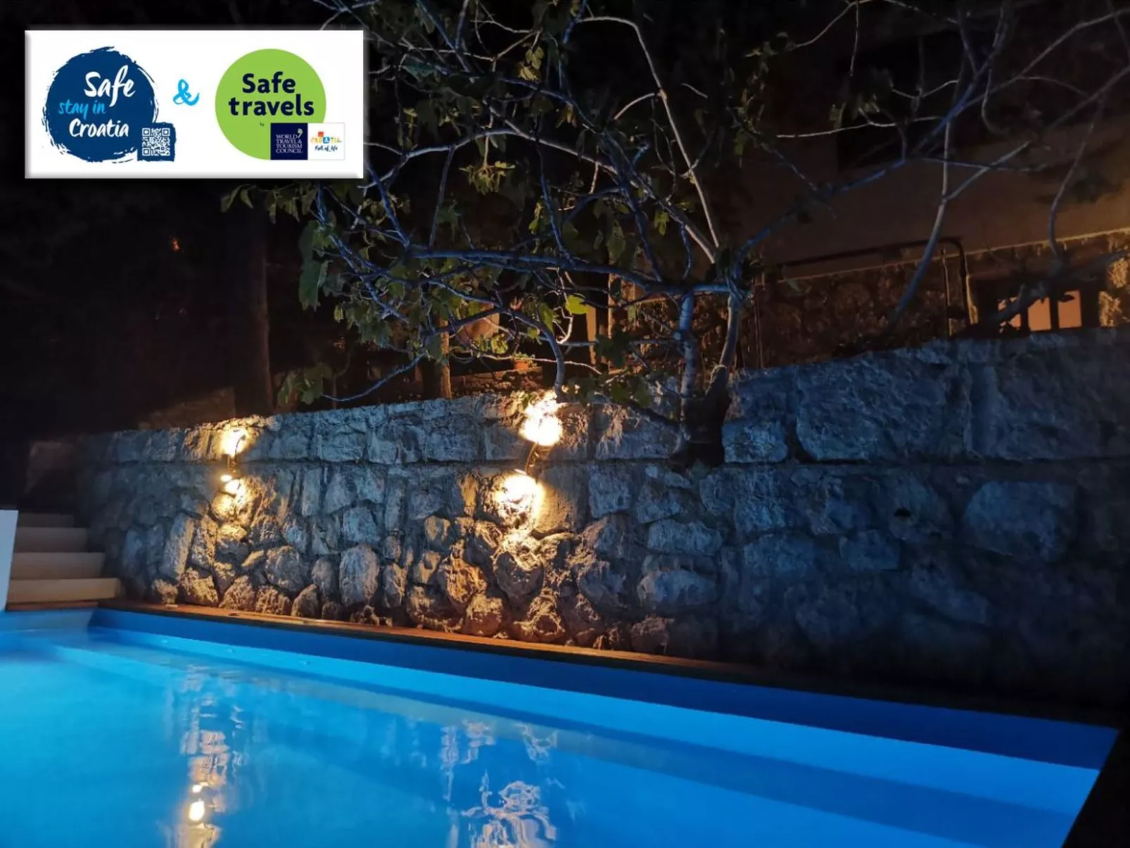 Mit Pool in Lukovo Sugarje - Dehors