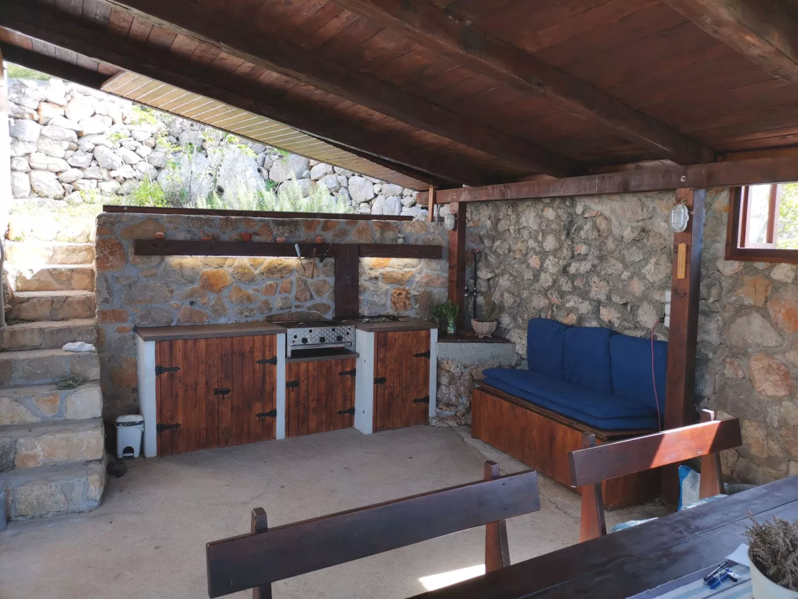 Mit Pool in Lukovo Sugarje - Dedans