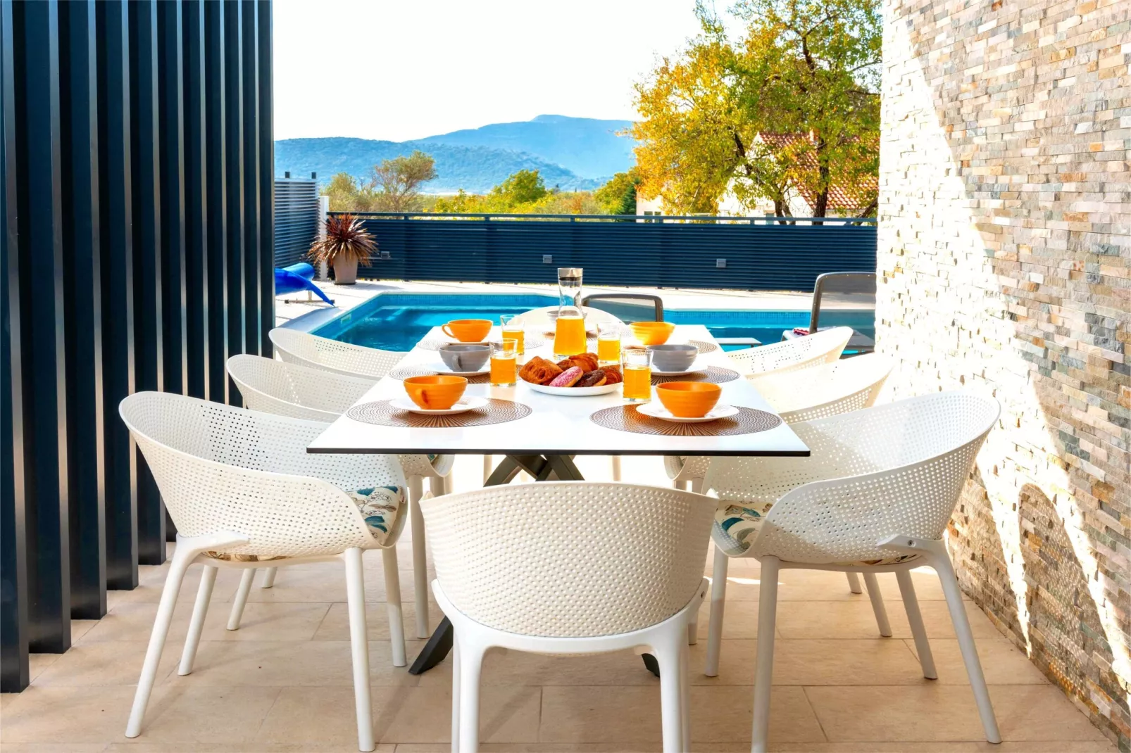 VILLA CASA MIA LUXURY RETREAT WITH SWIMMING POOL - Terrasse/Balkon