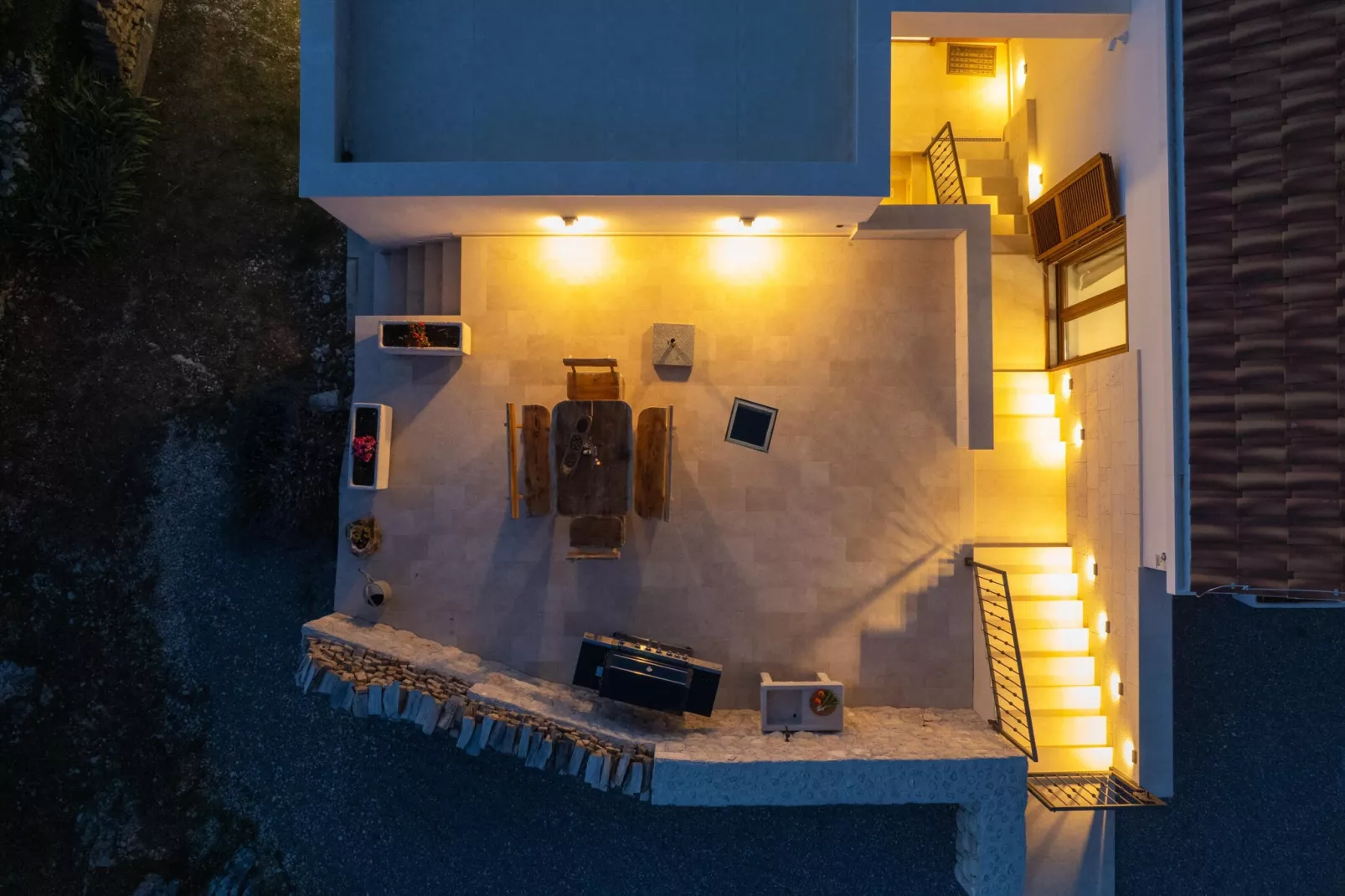 UNIQUE VILLA PIETRA - Terrasse / balcon