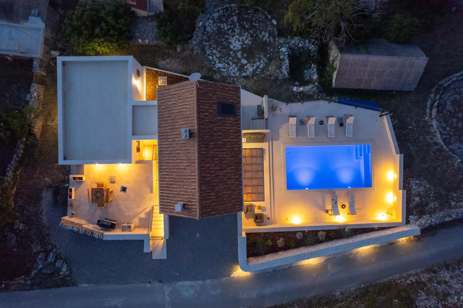 UNIQUE VILLA PIETRA - Zones été à 1 km