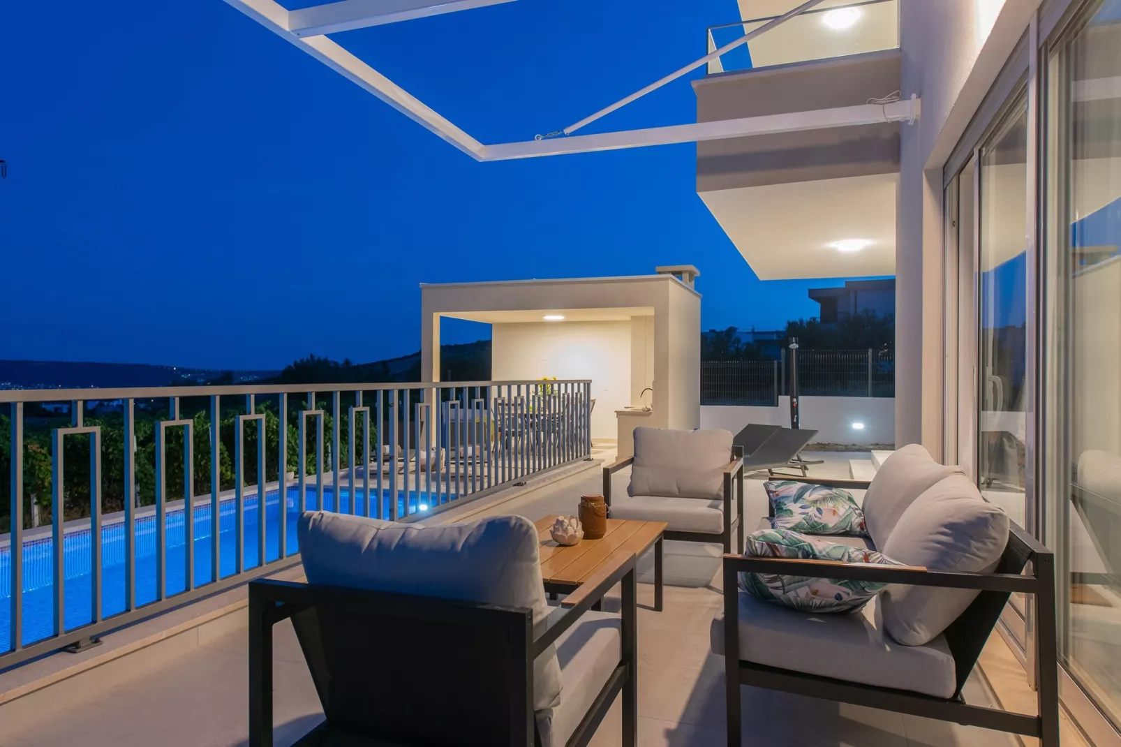 VILLA VISTA VINEA - Terrasse/Balkon