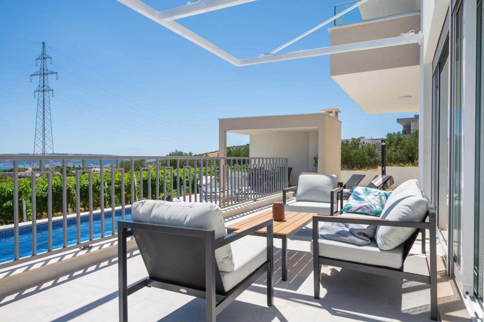 VILLA VISTA VINEA - Aussicht Sommer