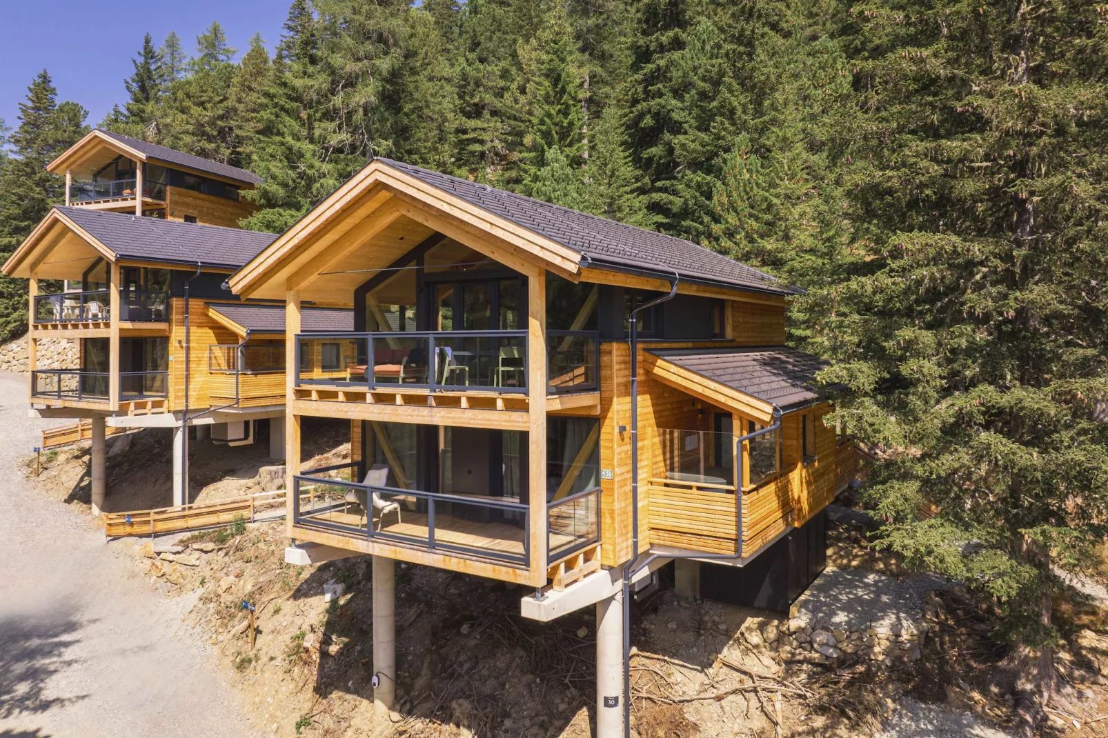 Naturchalets Turracher Höhe 30 - Im Freien