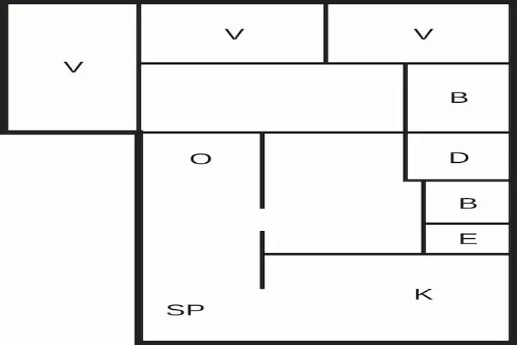 8 person holiday home in Ålbæk - Floor plan