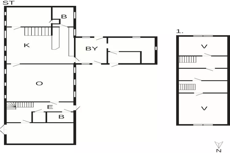 6 Personen Ferienhaus in Guldborg-By Traum - Grundriss