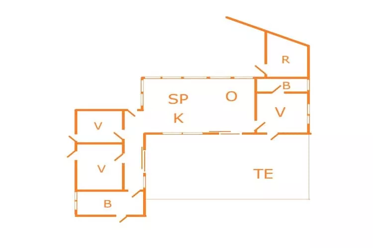5 etoiles maison de vacances a Vestervig - Plan
