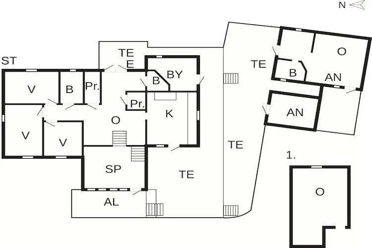 5 star holiday home in BRäNNö - Floor plan