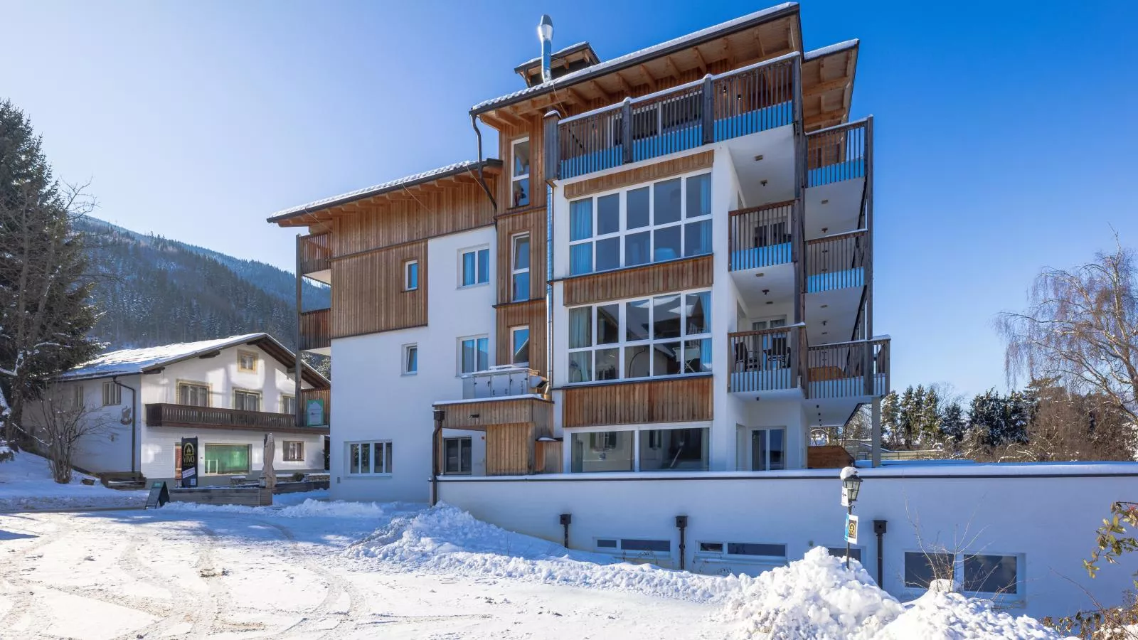 Apart33 Top 2-8 - Exterior in winter