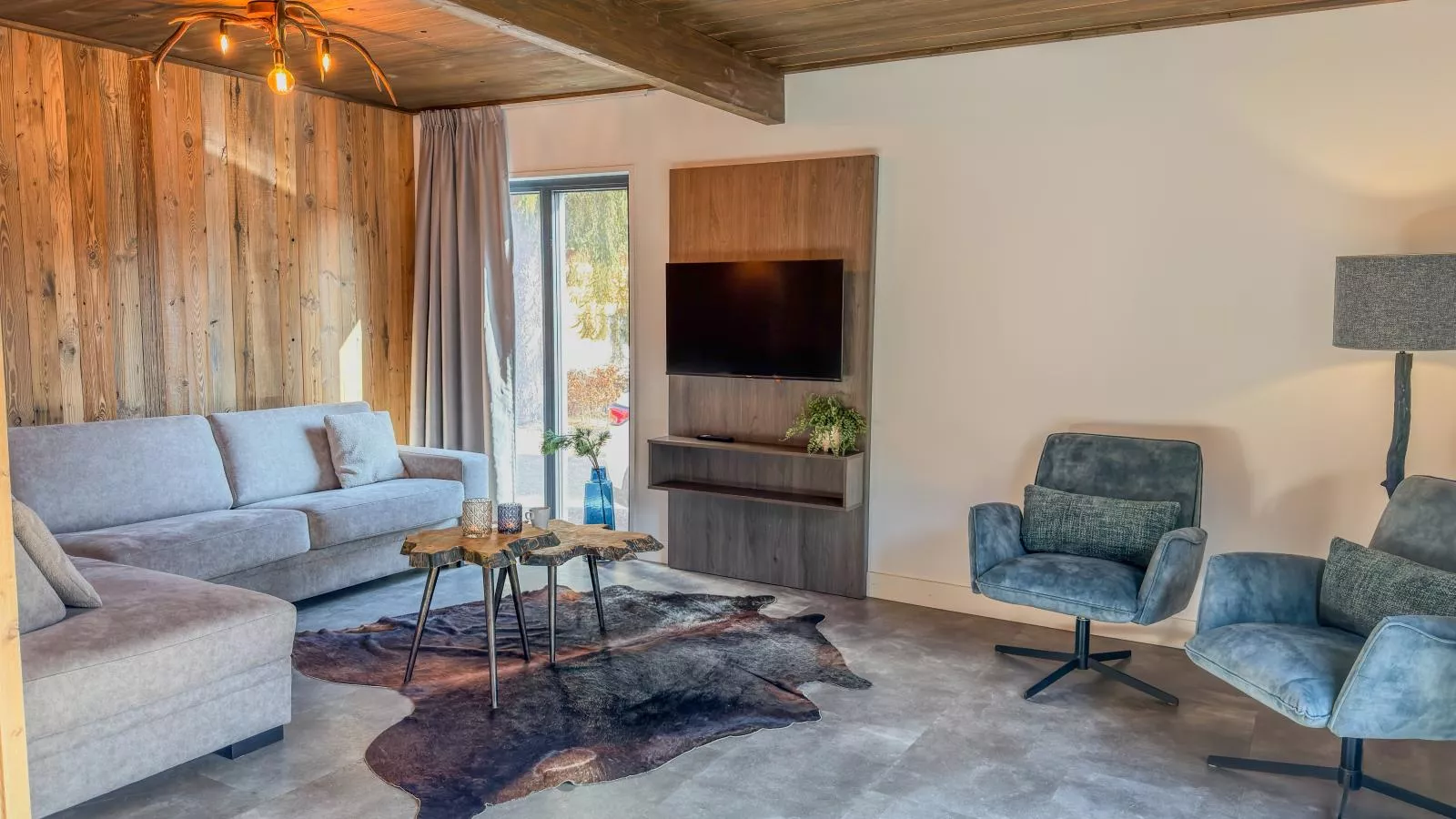 Alpenchalet Nockblick am Afritzer See - Wohnzimmer