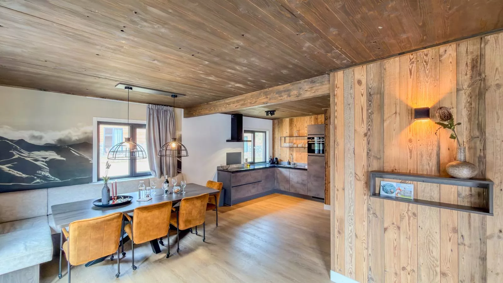 Naturchalet am Afritzer See - Esszimmer