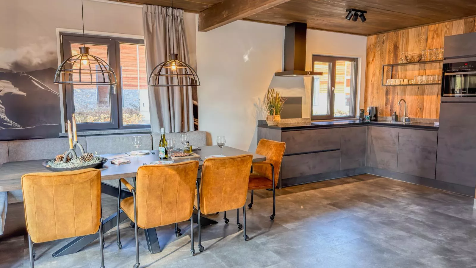 Alpenchalet Nockblick am Afritzer See - Esszimmer