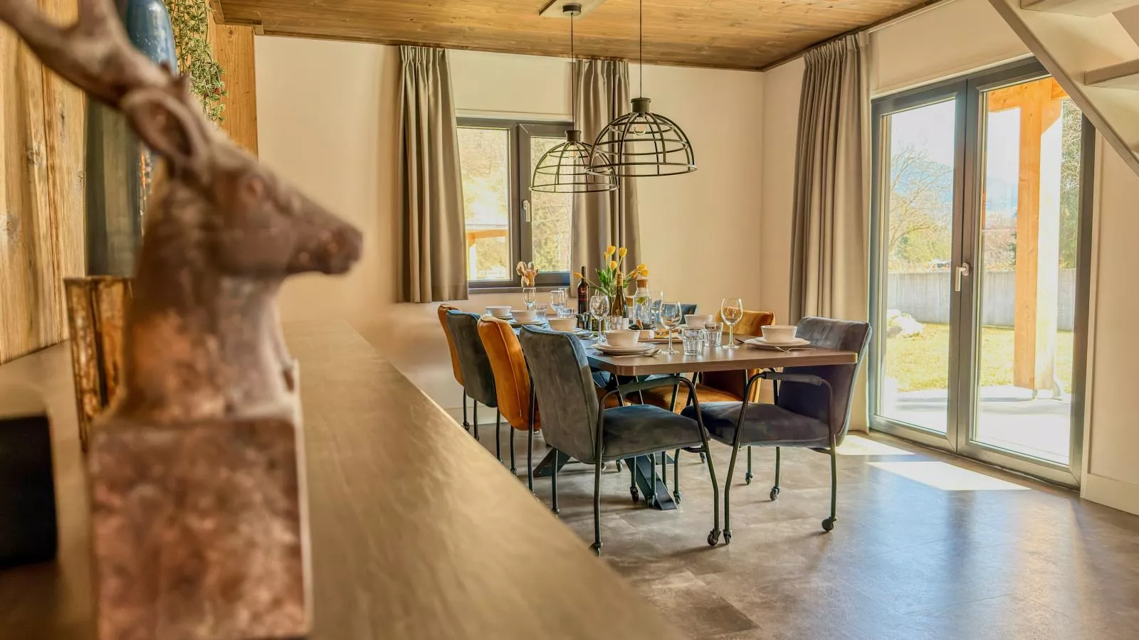 Alpenchalet Kärntnerglück - Esszimmer