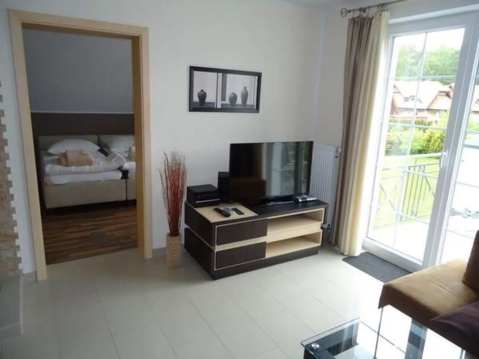 Gemütliche Wohnung in Rowy mit Terrasse, Grill, - Drinnen