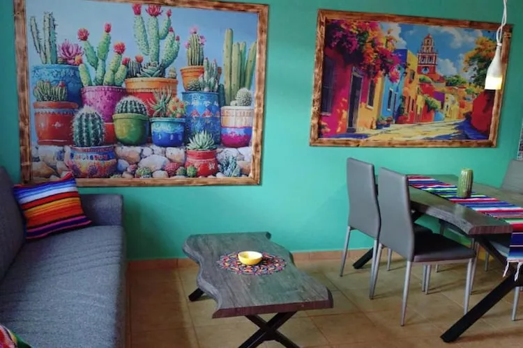 Domy wakacyjne dla max 5 osób w Dębinie - Salon