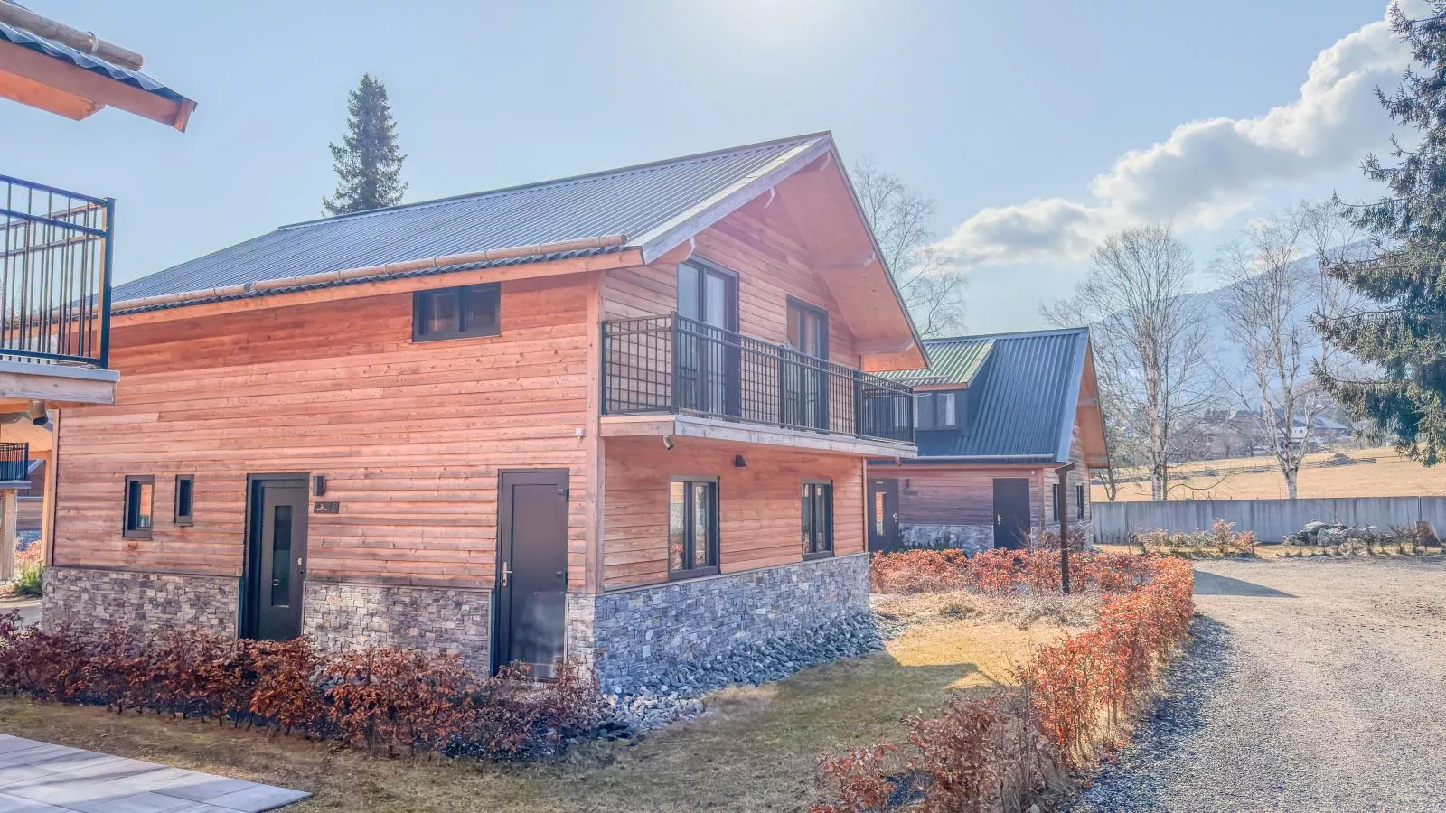 Alpenchalet Nockblick am Afritzer See - Außenbereich Winter