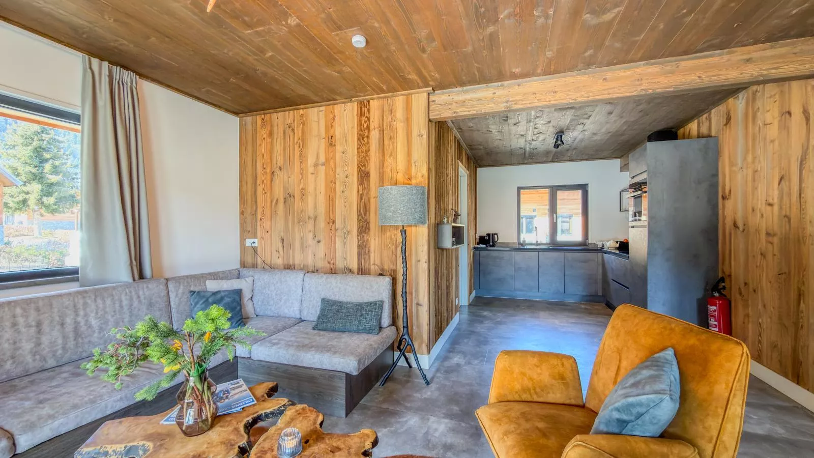 Alpenchalet Kärntnerglück - Wohnzimmer