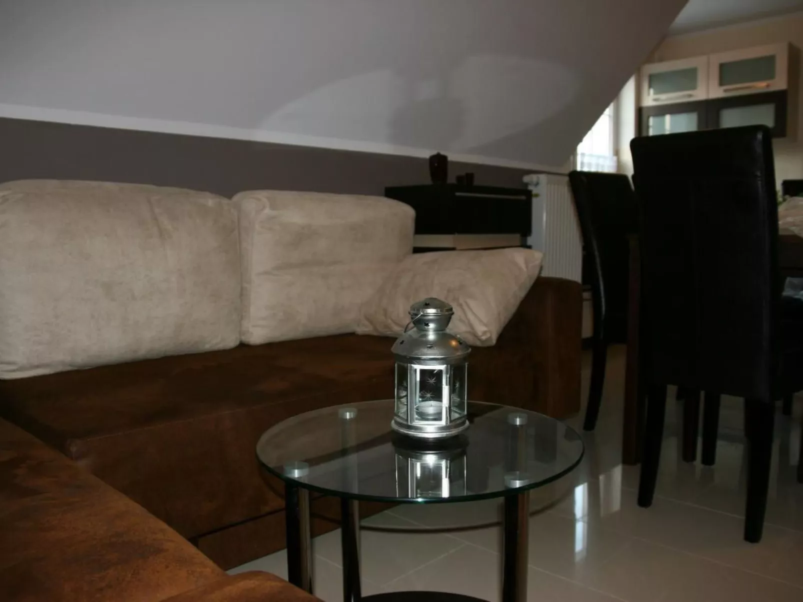 Wohnung in Rowy mit Grill, Terrasse, Parkplatz u - Drinnen