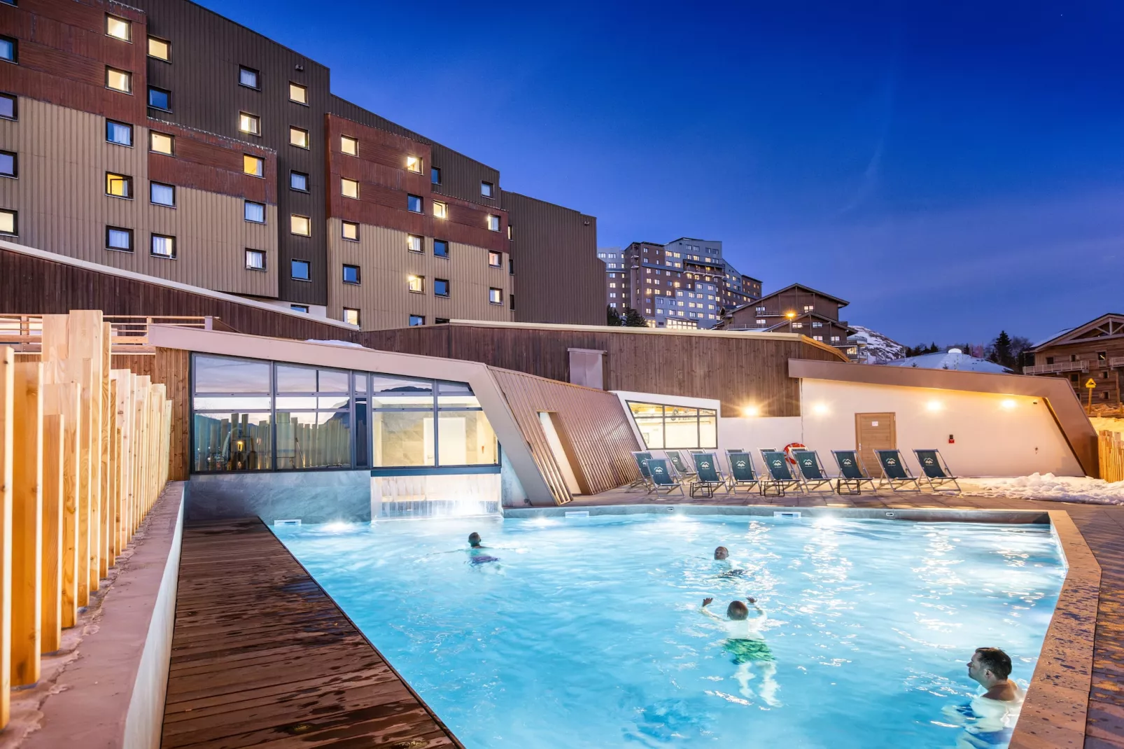 Les Bergers Chambre 2 personnes_C2 - Piscine