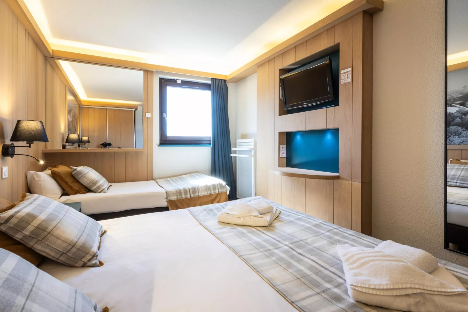 Les Bergers Chambre 3 personnes_C3 - Schlafzimmer