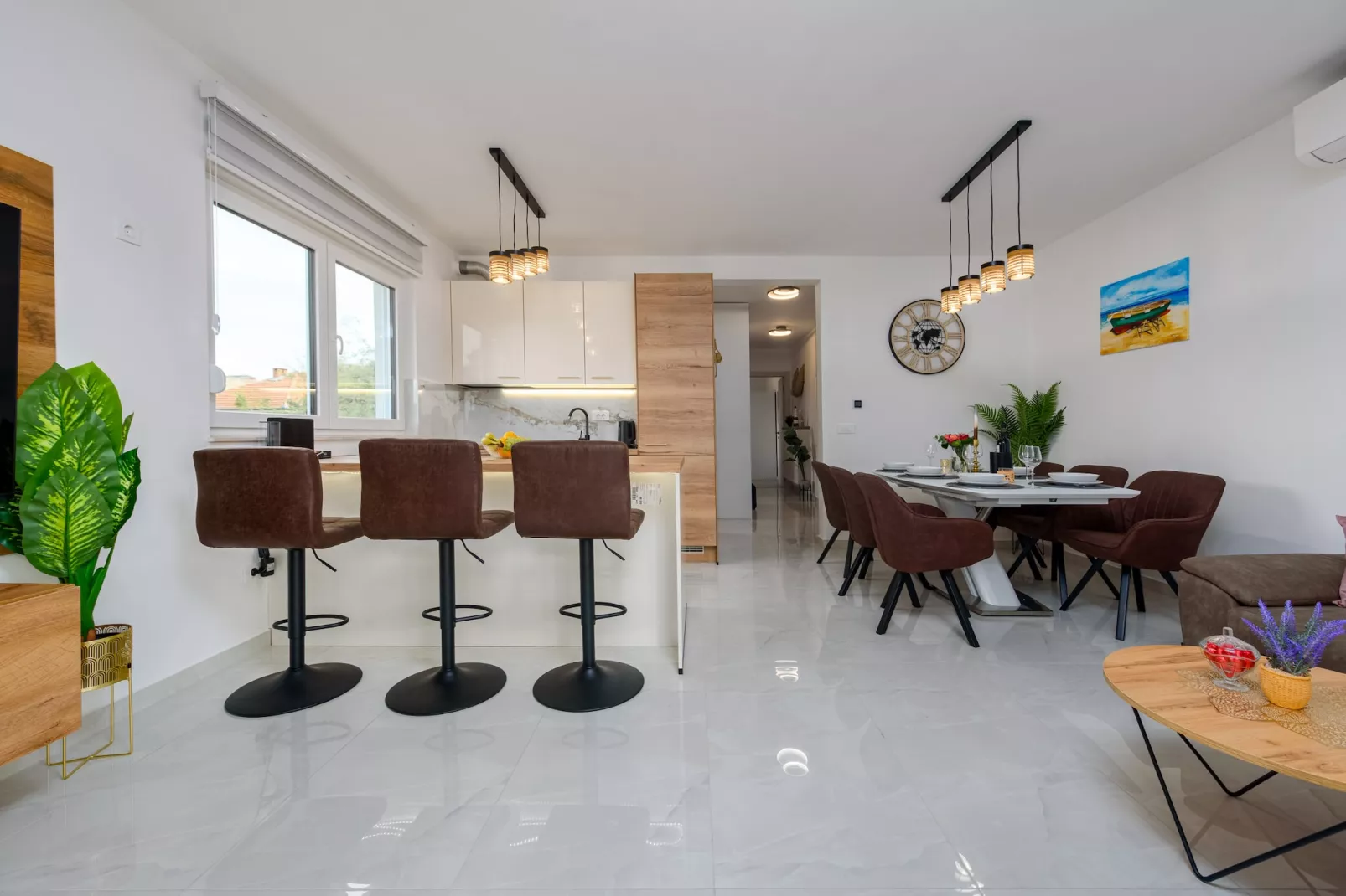 Deluxe apartment Anelle with jacuzzi - Esszimmer