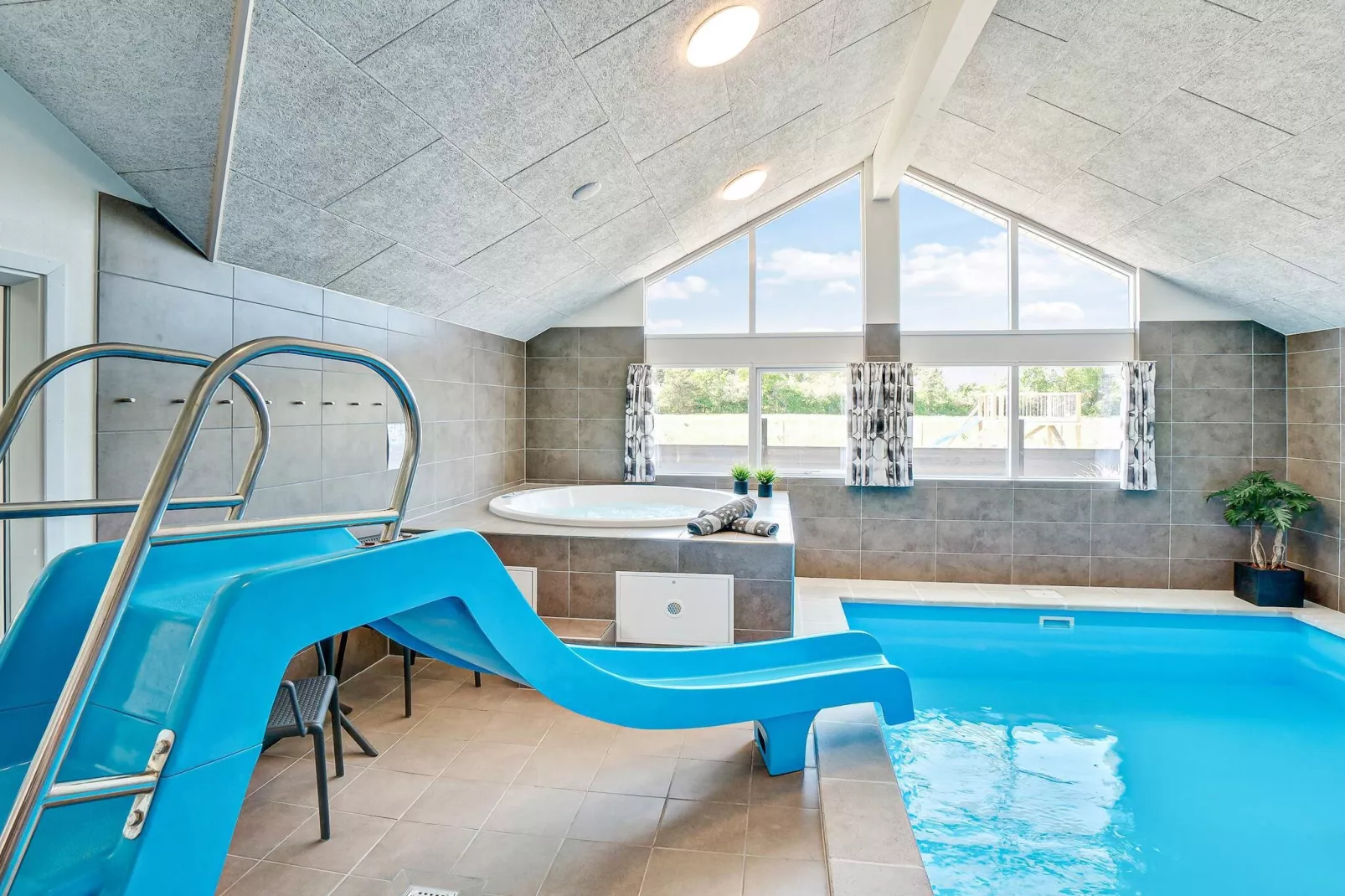 5 etoiles maison de vacances a Nørre Nebel - Piscine