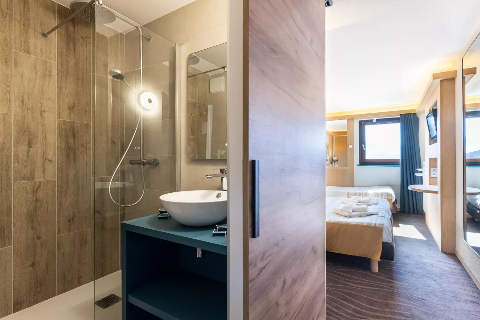 Les Bergers Chambre 3 personnes_C3 - Badezimmer