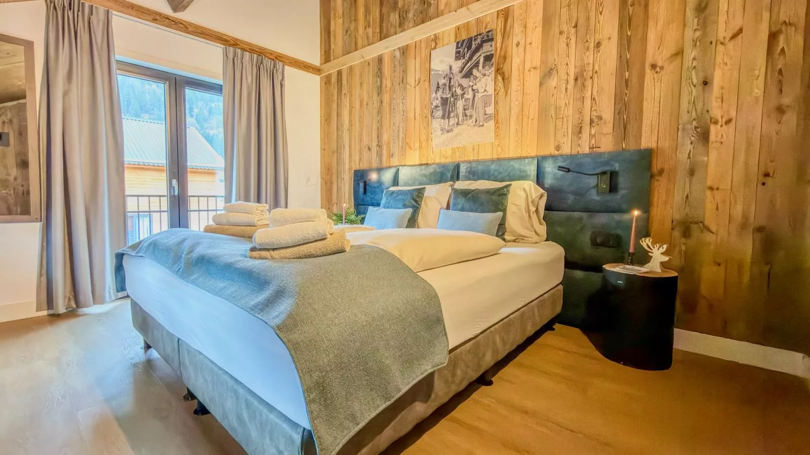 Naturchalet am Afritzer See - Schlafzimmer