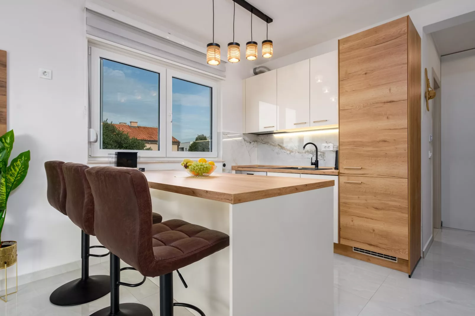 Deluxe apartment Anelle with jacuzzi - Küche