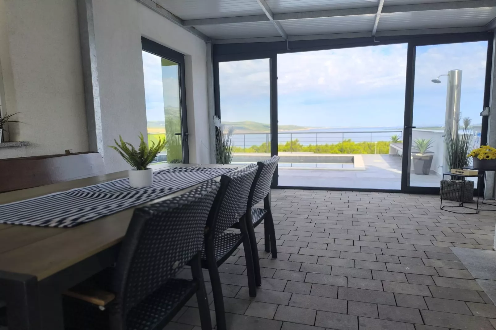 Villa Green Horizon with sea view - Dining room