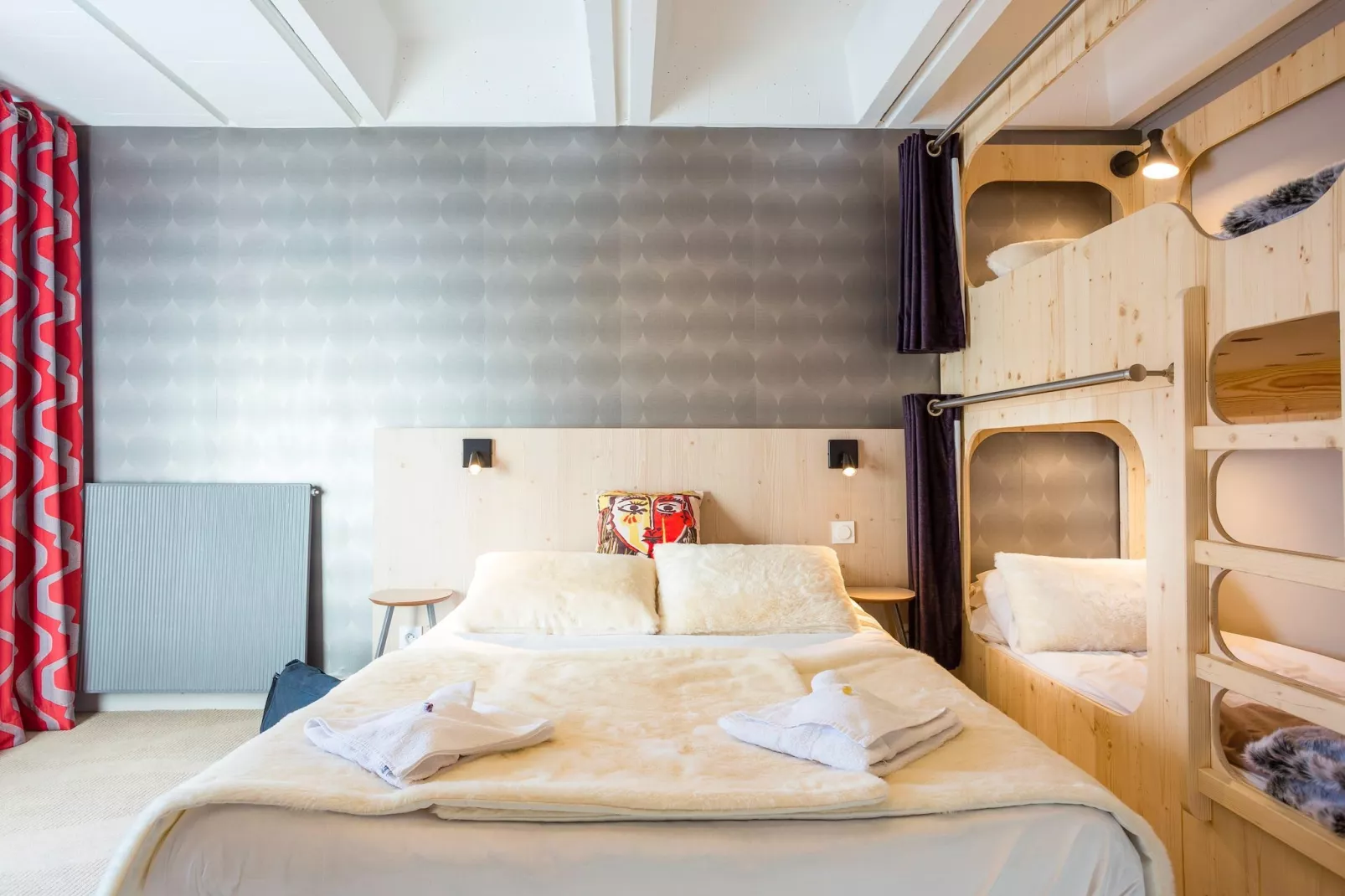 FLAINE Chambre 4 personnes_C4 - Schlafzimmer