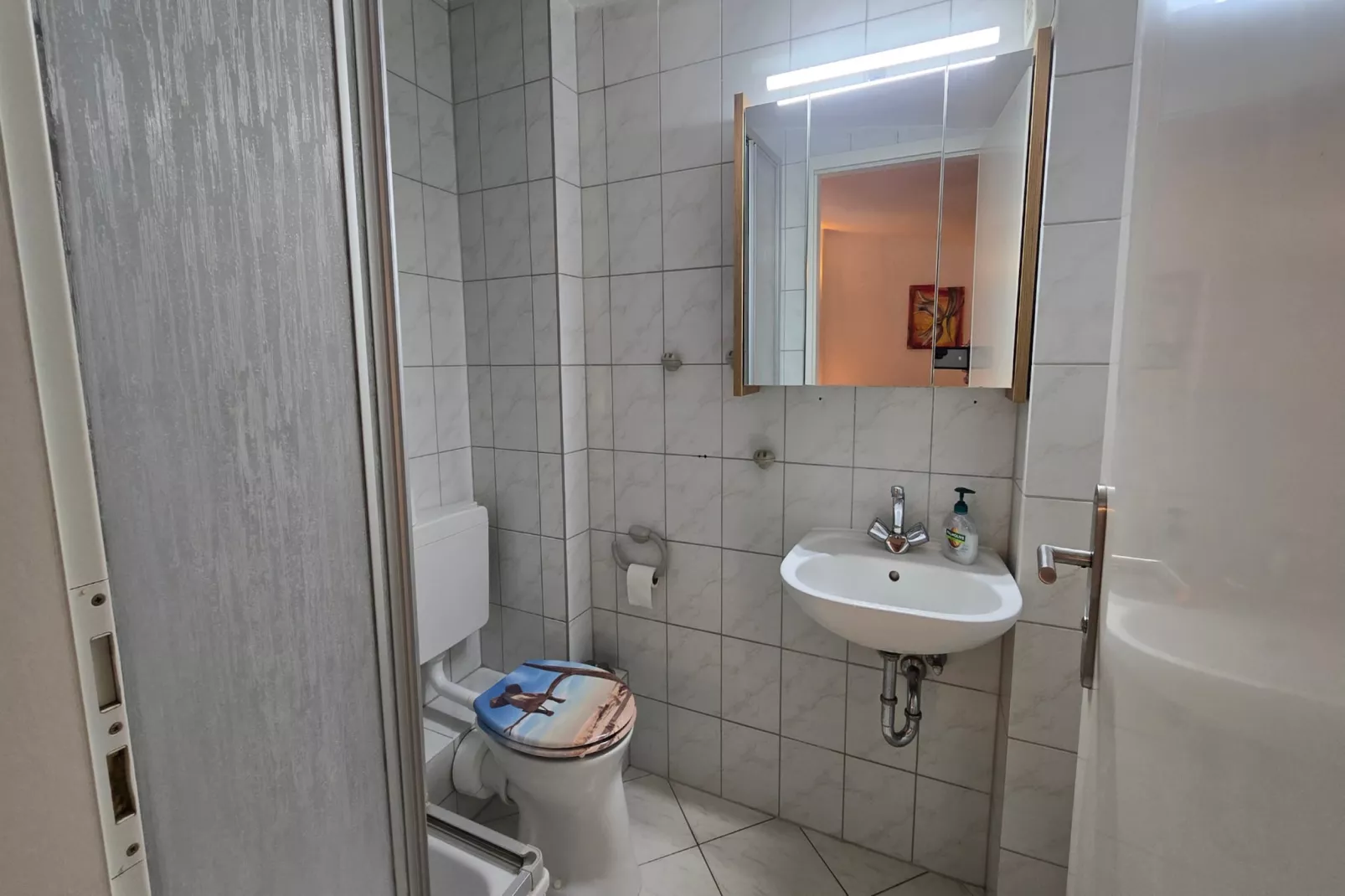 Fewo 03 6 P OG - Badezimmer