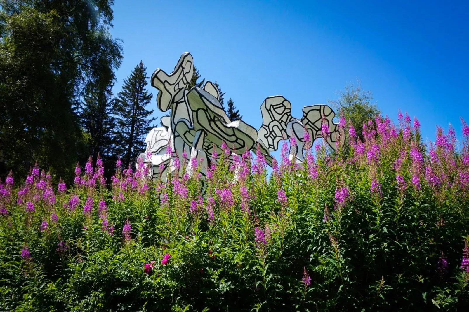 Le Flaine Chambre 2 personnes_C2 - Garten Sommer