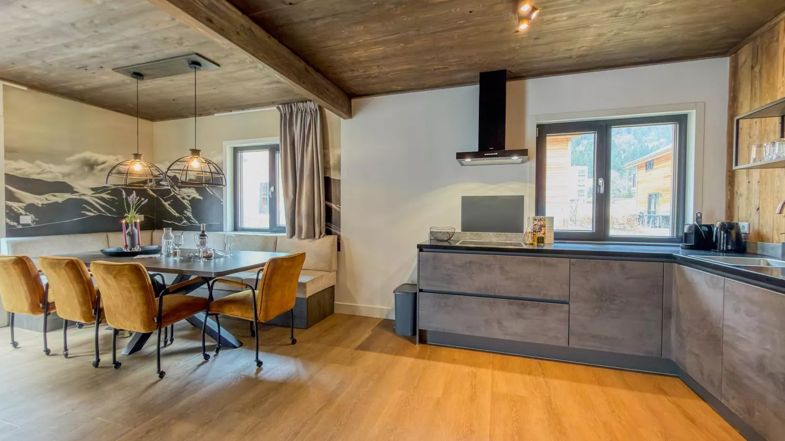 Naturchalet am Afritzer See - Küche