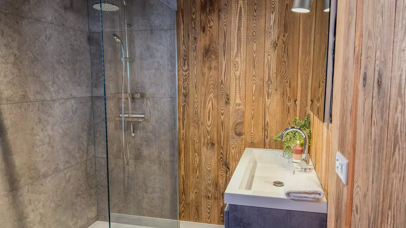 Alpenchalet Nockblick am Afritzer See - Badezimmer